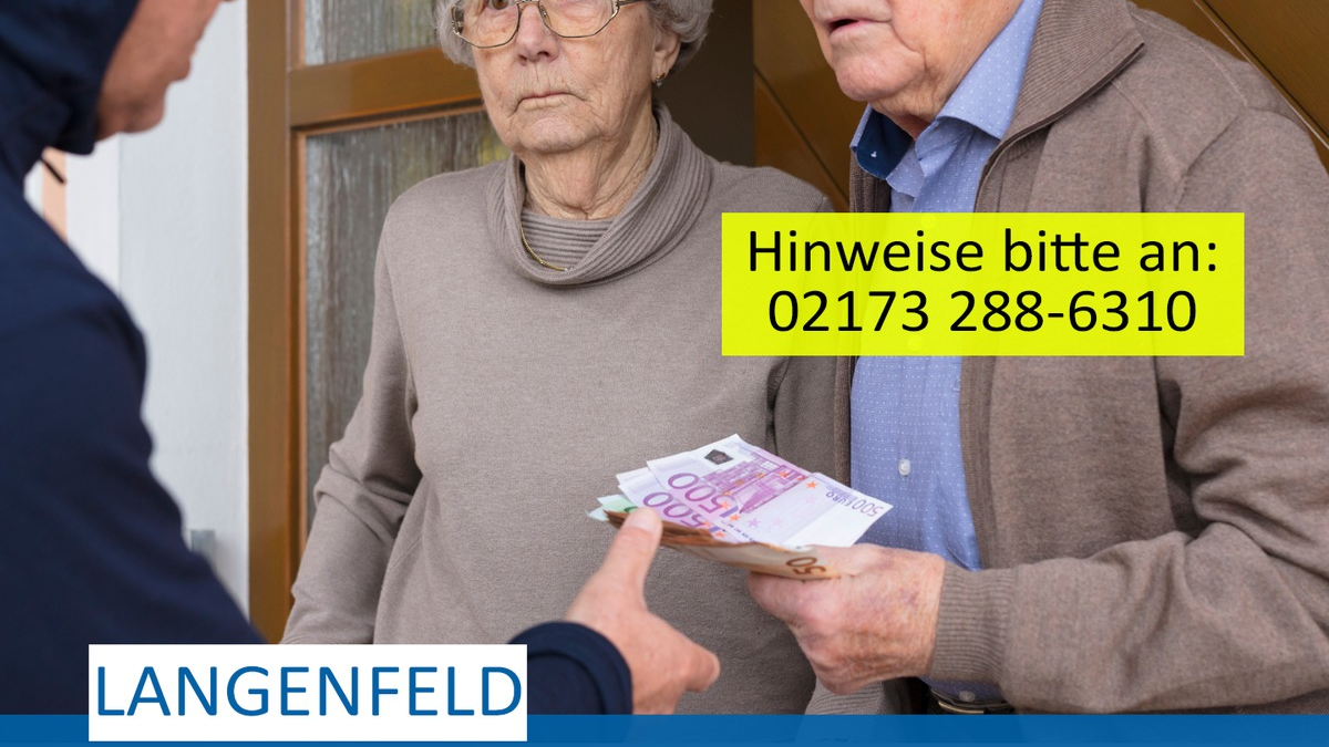POL-ME: Falscher Bankmitarbeiter betrügt Langenfelder um mehrere Tausend Euro - Langenfeld - 2404067 - Foto: presseportal.de