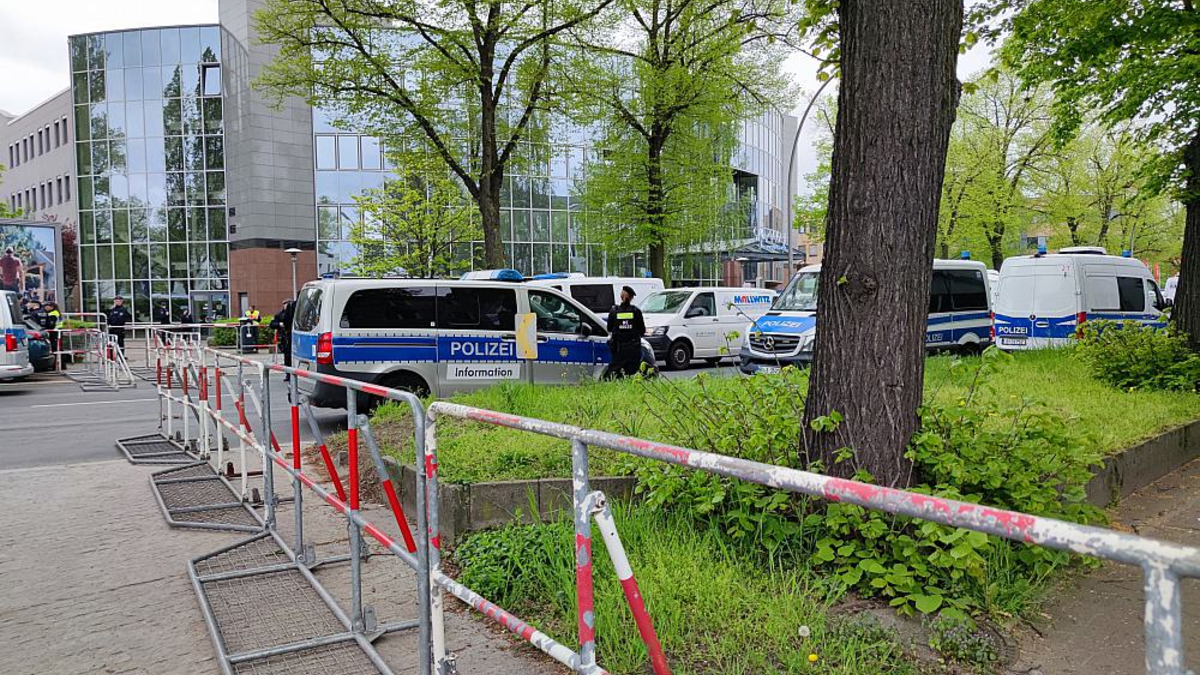 Palästina-Kongress am 12.04.2024 - Foto: über dts Nachrichtenagentur