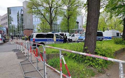 Palästina-Kongress am 12.04.2024 - Foto: über dts Nachrichtenagentur