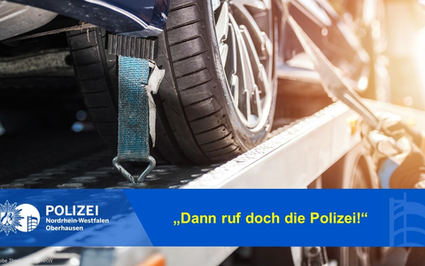 POL-OB: Dann ruf doch die Polizei! - Foto: presseportal.de