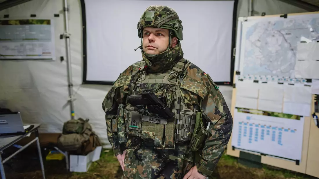 Quadriga 2024: Gefechtsschießen der Schwarzenborner Jäger mit US Cavalry Regiment bei der Übung Saber Strike - Bild: presseportal.de
