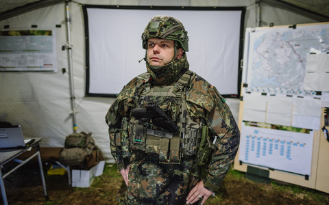 Quadriga 2024: Gefechtsschießen der Schwarzenborner Jäger mit US Cavalry Regiment bei der Übung Saber Strike - Foto: presseportal.de