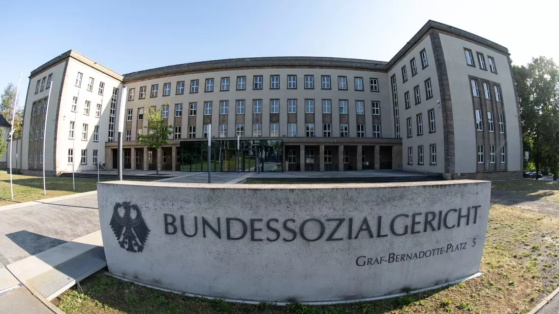 Das Bundessozialgericht in Kassel. - Bild: Swen Pförtner/dpa