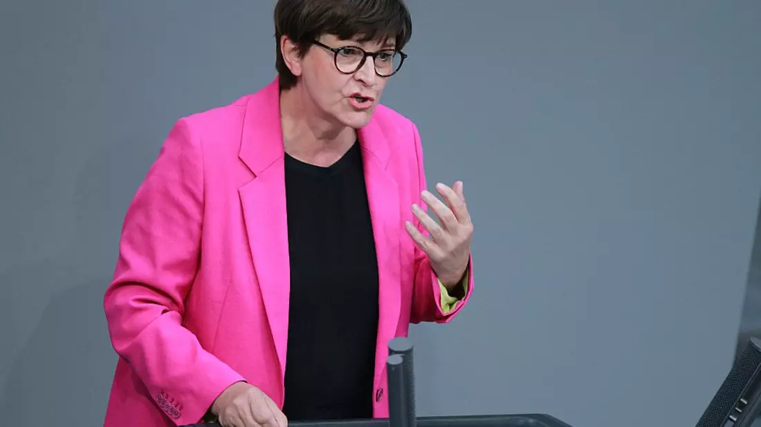 Saskia Esken (Archiv) - Bild: über dts Nachrichtenagentur