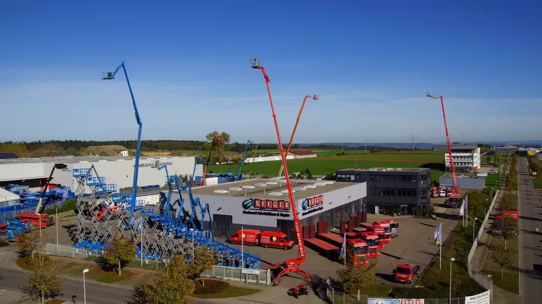 Ob Spezialarbeitsbühne oder Teleskopstapler: zuverlässig mieten bei der Arbeitsbühnen Seeger GmbH - Bild: presseportal.de