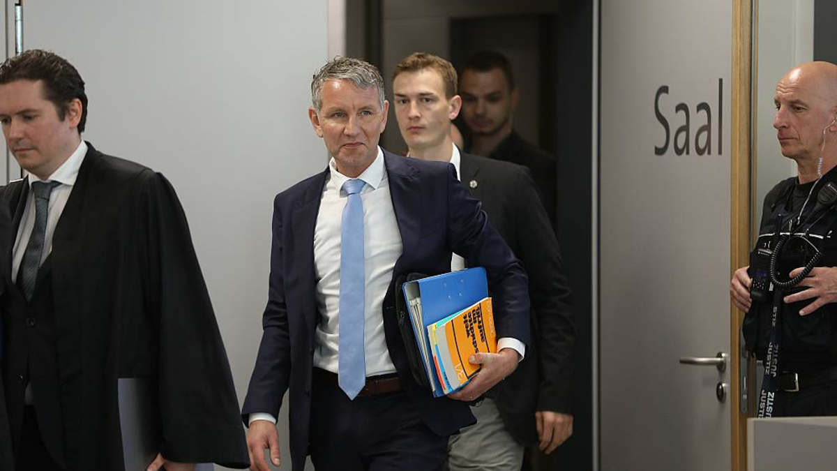 Höcke-Prozess in Halle (Saale) am 18.04.2024 - Foto: über dts Nachrichtenagentur