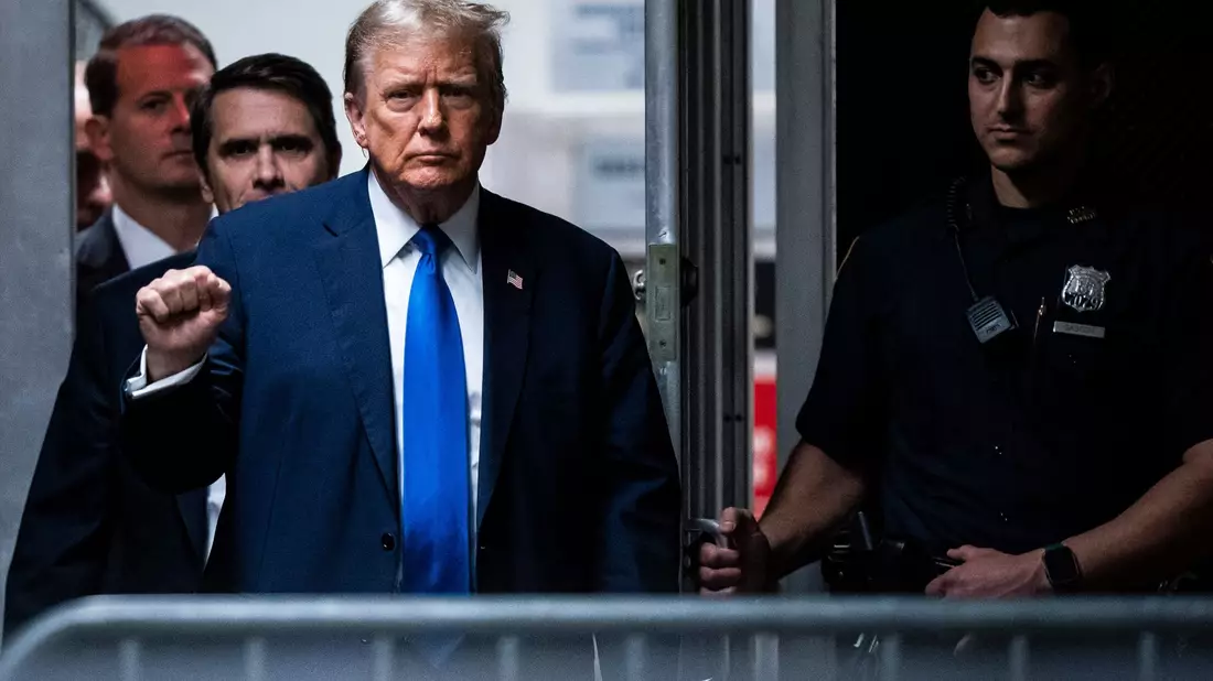 Bestreitet eine Affäre, nicht aber, dass Geld geflossen ist: Der republikanische US-Präsidentschaftsbewerber und Ex-US-Präsident Donald Trump. - Bild: Jabin Botsford/The Washington Post/AP/dpa
