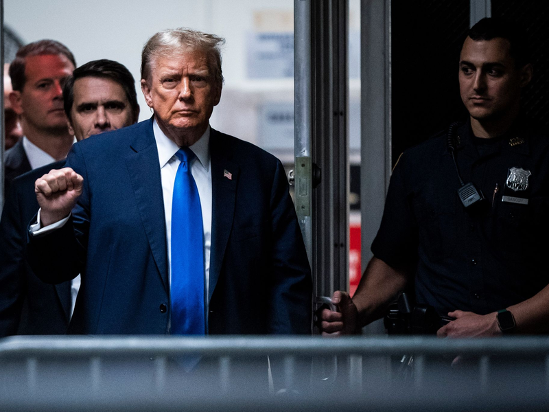 Bestreitet eine Affäre, nicht aber, dass Geld geflossen ist: Der republikanische US-Präsidentschaftsbewerber und Ex-US-Präsident Donald Trump. - Foto: Jabin Botsford/The Washington Post/AP/dpa