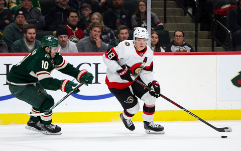 Die Deutsche Nationalmannschaft muss für die WM ohne NHL-Center Tim Stützle planen. - Foto: Matt Krohn/AP/dpa Die Deutsche Nationalmannschaft muss für die WM ohne NHL-Center Tim Stützle planen. - Foto: Matt Krohn/AP/dpa