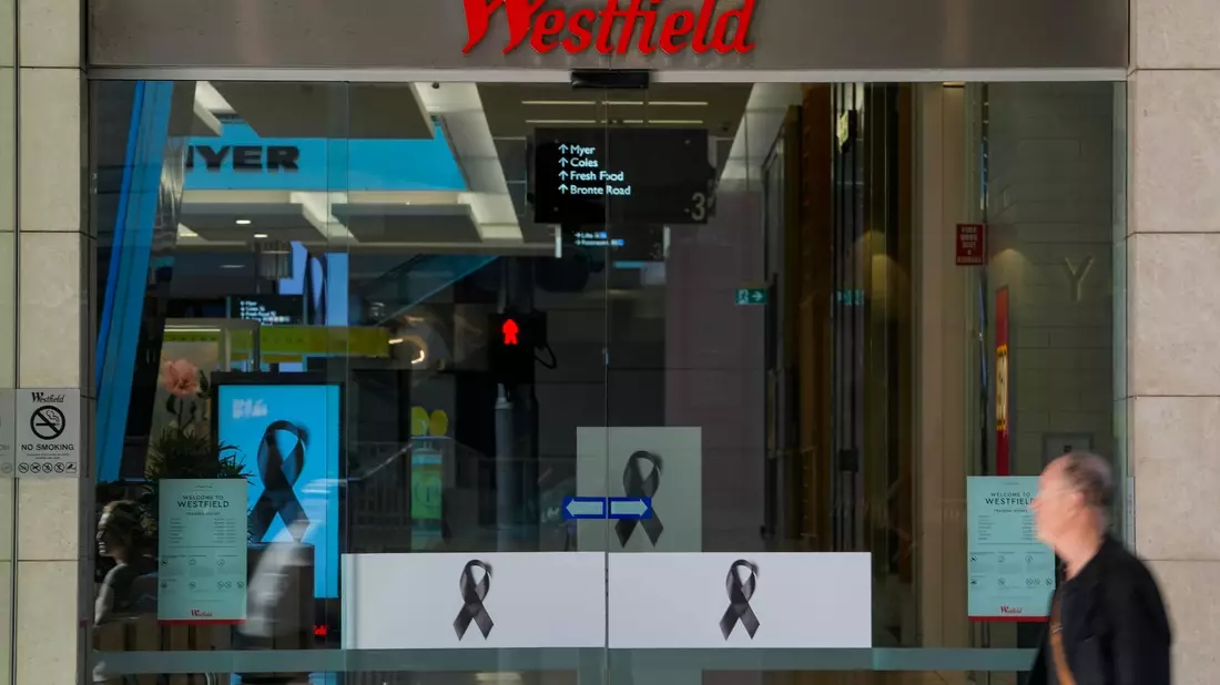 Das Einkaufszentrum in Sydney ist nun wieder für die Öffentlichkeit zugänglich. - Bild: Mark Baker/AP
