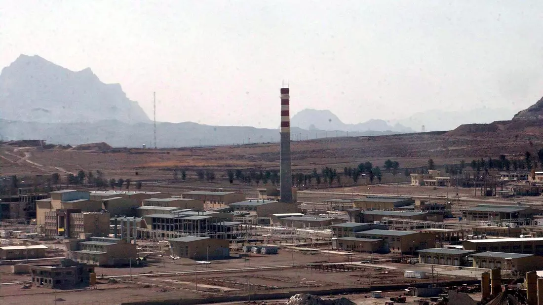 Auch die Atomanlage in Isfahan wurde getroffen. - Bild: epa/EPA/dpa