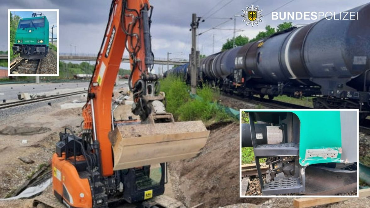Bundespolizeidirektion München: Gefährlicher Eingriff in den Bahnverkehr / Ca. 10.000 Euro Sachschaden - Foto: presseportal.de