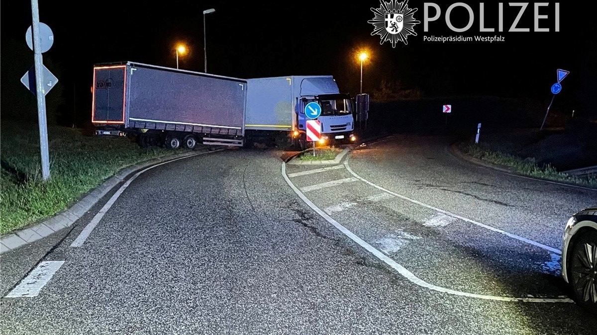 POL-PPWP: Unfall nach Kreislaufzusammenbruch - Foto: presseportal.de