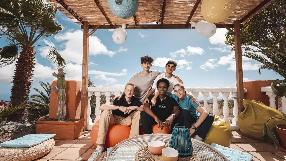 Die Jungs-WG - Team Teneriffa ab 23. April 2024 bei KiKA / Freundschaft, Zusammenhalt und Abenteuer in der 19. Staffel von Die WG - Bild: presseportal.de