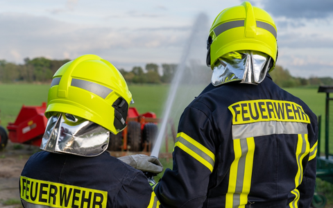FW Flotwedel: Werkstattbrand in Neuhaus entpuppt sich als realistische Einsatzübung  - Foto: presseportal.de