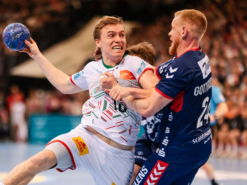 Der SC Magdeburg mit Lukas Mertens warf zum Auftakt der Club-Weltmeisterschaft 50 Tore. - Foto: Frank Molter/dpa