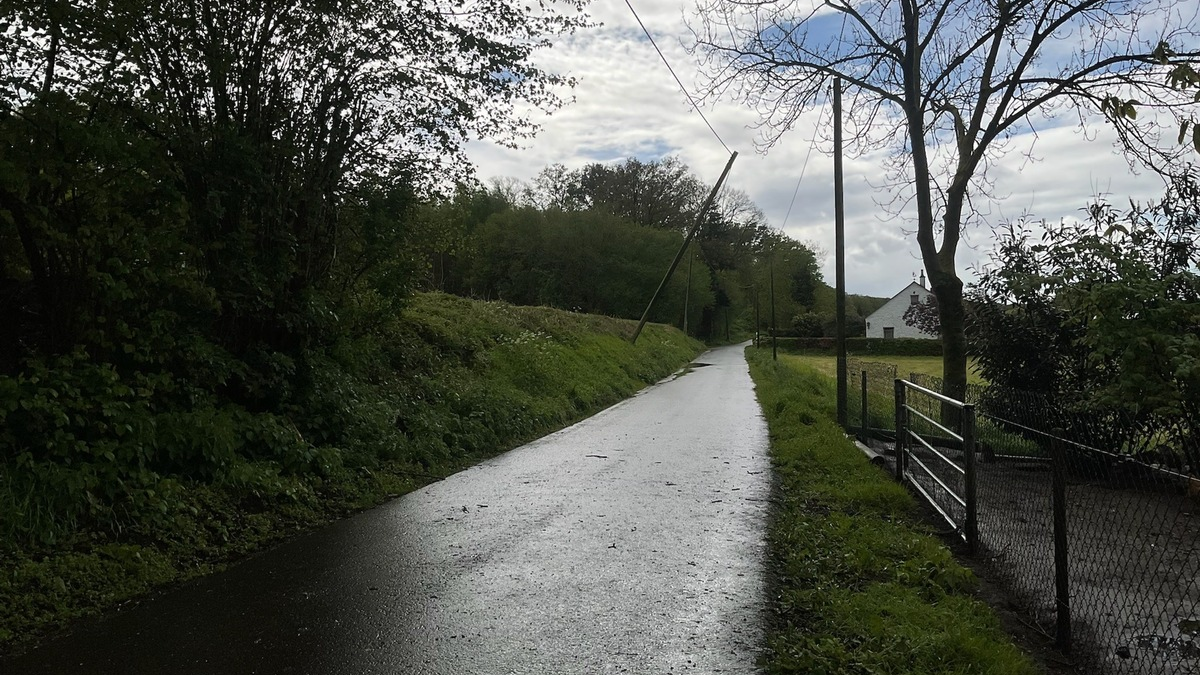FW Alpen: Mehrere Sturmeinsätze am Freitagmittag - Foto: presseportal.de