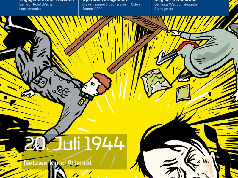 Neue Ausgabe der Militärgeschichte. Zeitschrift für historische Bildung: Widerstand und Demokratie - Foto: presseportal.de