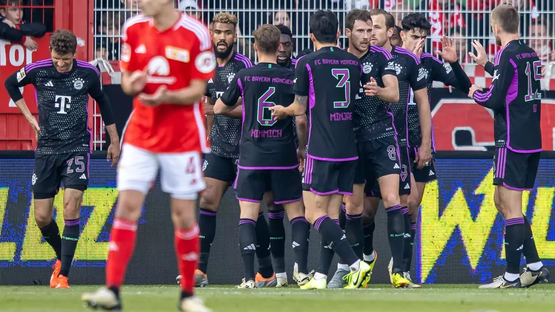 Unions Spieler blieben gegen die Bayern weitesgehend in der Rolle der «staunenden Beobachter». - Bild: Andreas Gora/dpa