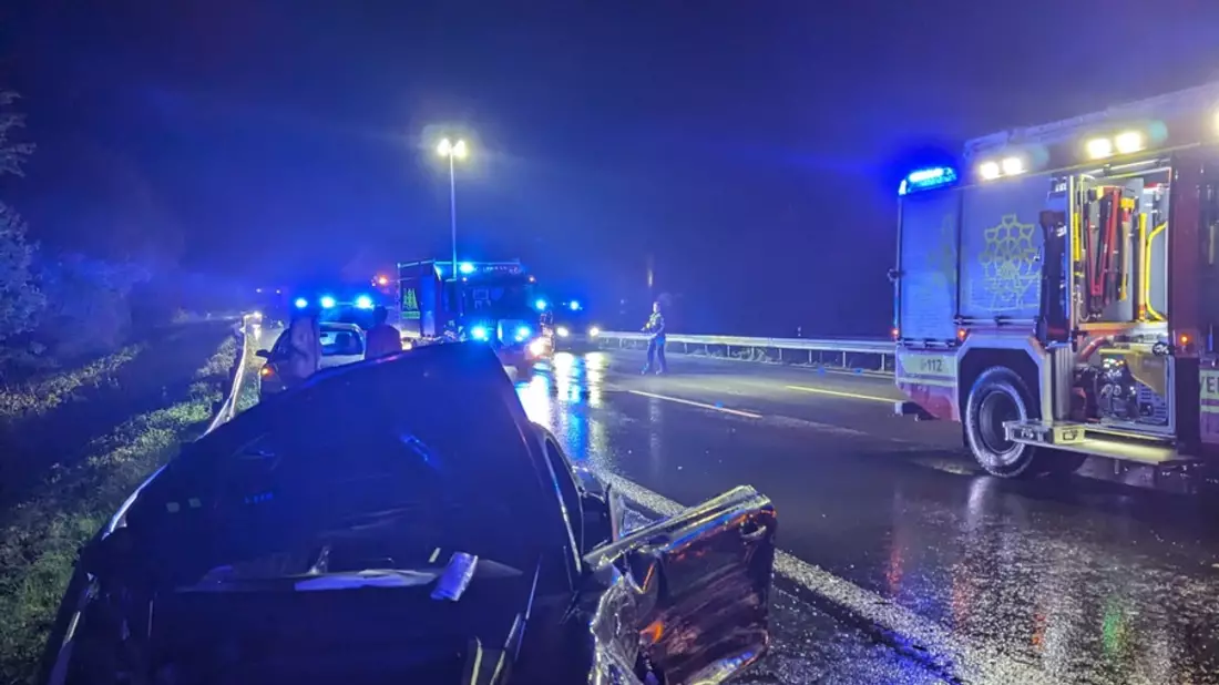 FW-EN: Verkehrsunfall auf der BAB 1 - Bild: presseportal.de