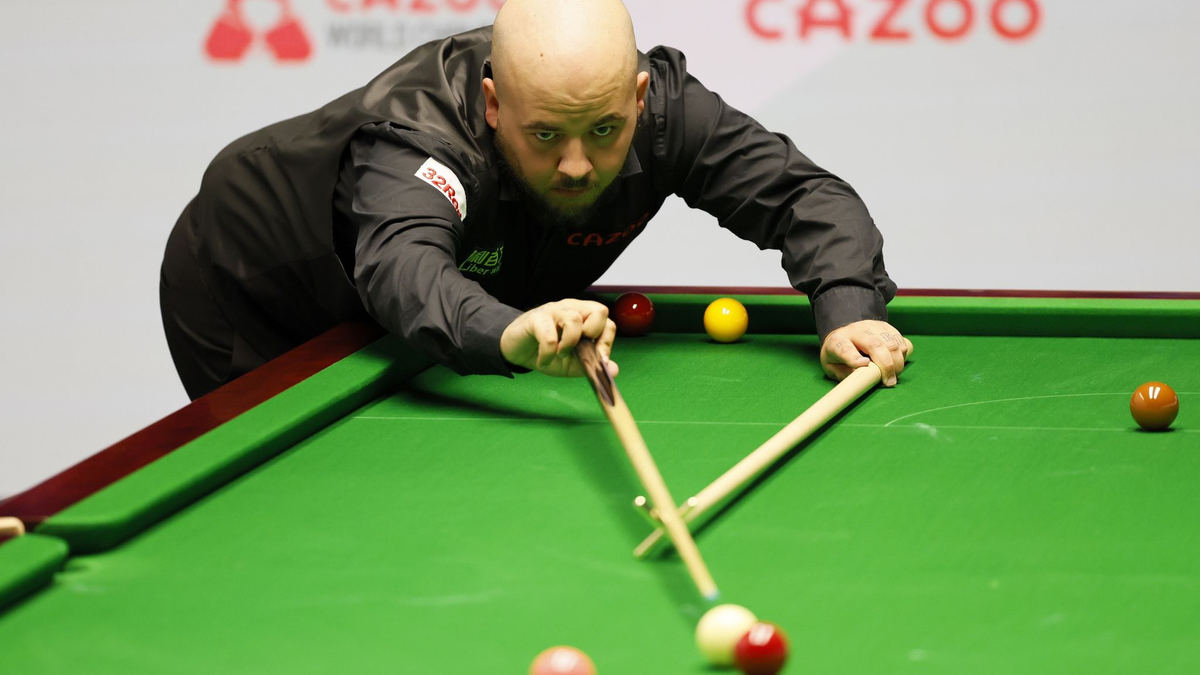 Titelverteidiger Luca Brecel schied bei der Snooker-WM gleich aus. - Foto: Richard Sellers/PA Wire/dpa