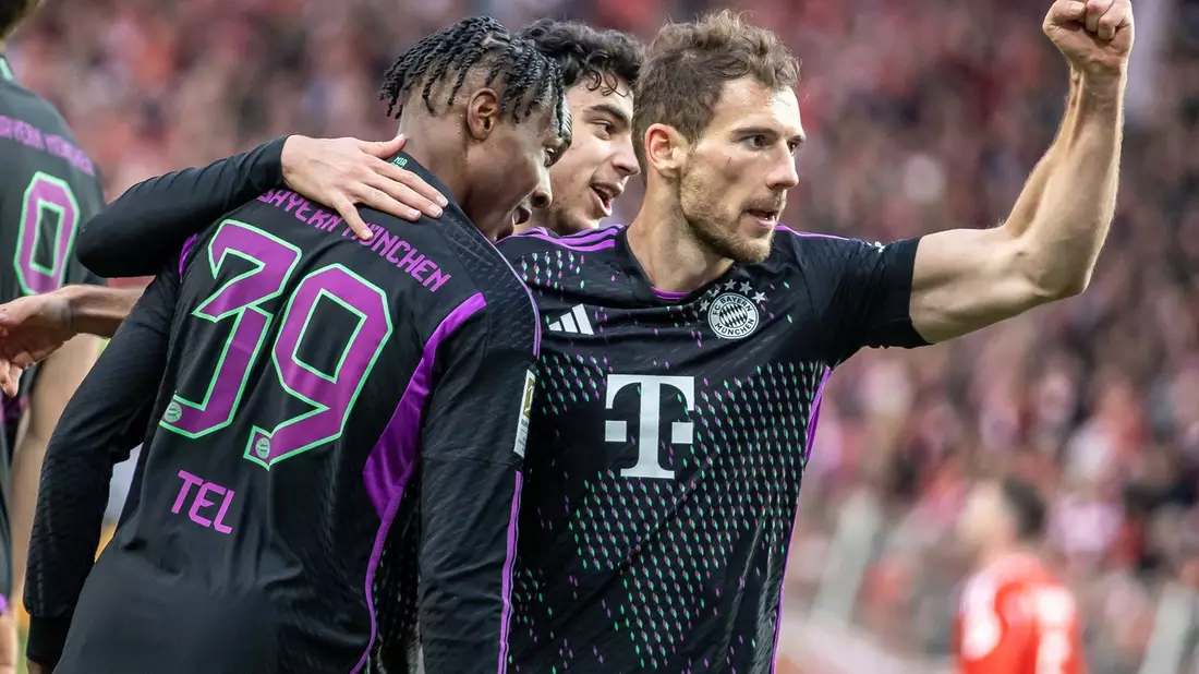 War in Berlin der Mann des Abends: Leon Goretzka. - Bild: Andreas Gora/dpa