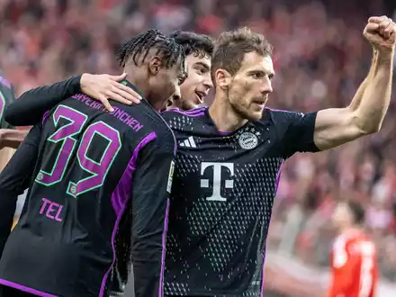 War in Berlin der Mann des Abends: Leon Goretzka. - Foto: Andreas Gora/dpa
