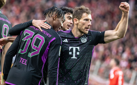 War in Berlin der Mann des Abends: Leon Goretzka. - Foto: Andreas Gora/dpa