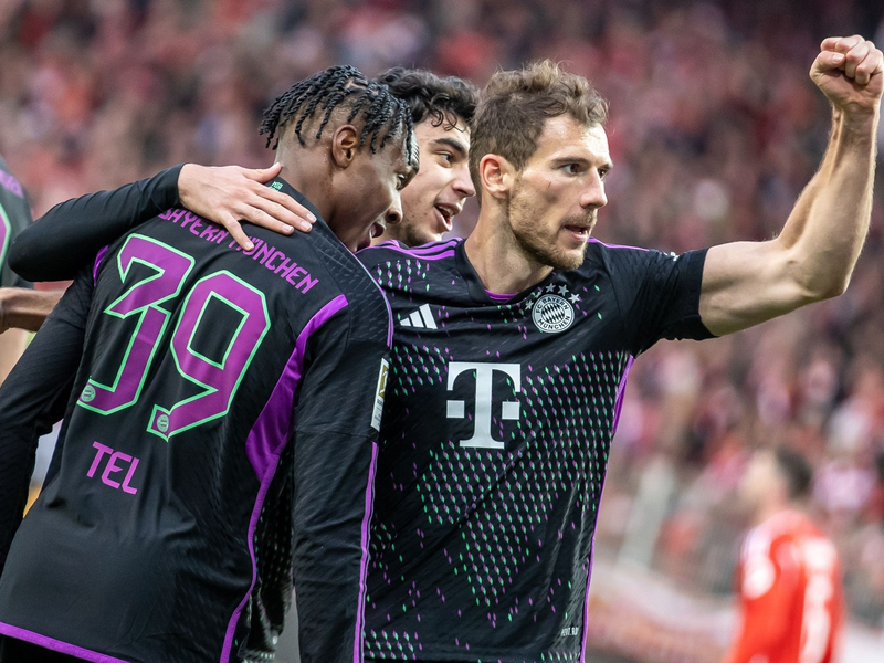 War in Berlin der Mann des Abends: Leon Goretzka. - Foto: Andreas Gora/dpa