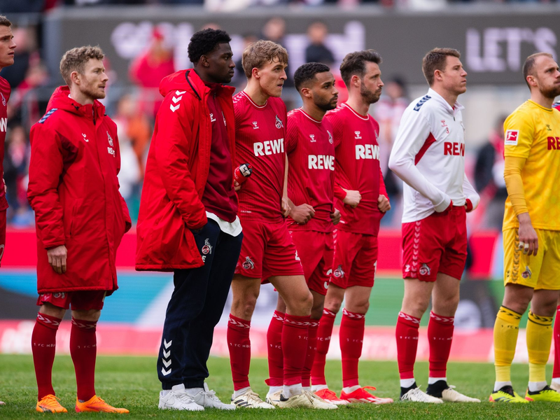 Dem 1. FC Köln droht zum siebten Mal binnen der vergangenen 26 Jahre der Bundesliga-Abstieg. - Foto: Marius Becker/dpa