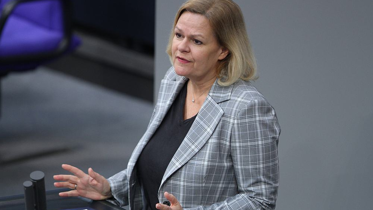 Nancy Faeser (Archiv) - Foto: über dts Nachrichtenagentur