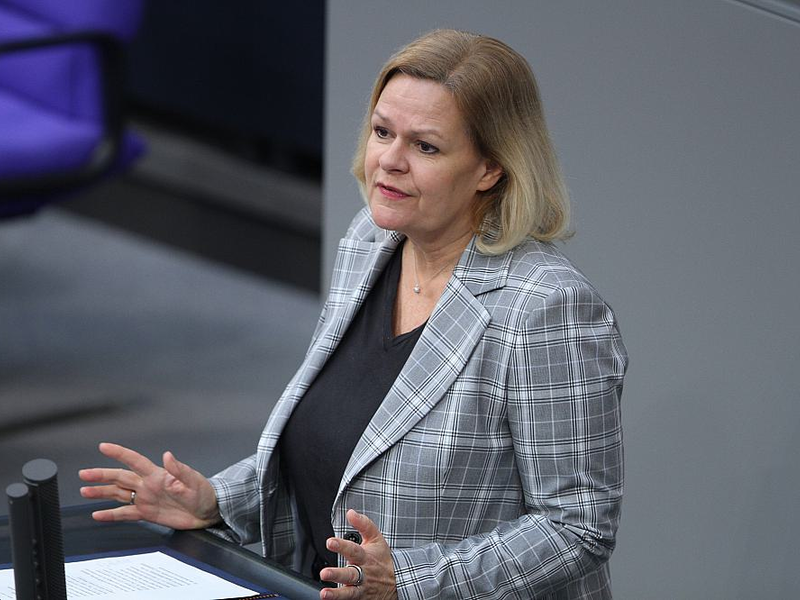Nancy Faeser (Archiv) - Foto: über dts Nachrichtenagentur