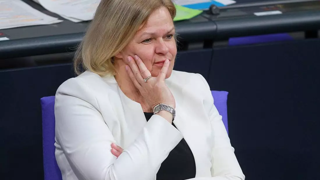 Nancy Faeser (Archiv) - Bild: über dts Nachrichtenagentur
