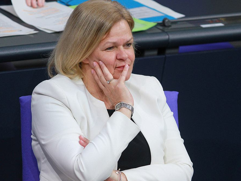 Nancy Faeser (Archiv) - Foto: über dts Nachrichtenagentur