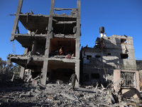 Die Zahl der palästinensischen Todesopfer im Gazastreifen durch die anhaltenden israelischen Angriffe ist weiter gestiegen. - Foto: -/XinHua/dpa