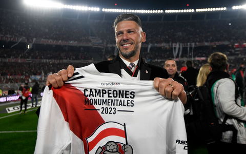 Martin Demichelis trainiert derzeit den argentinischen Club River Plate. - Foto: Gustavo Garello/AP/dpa