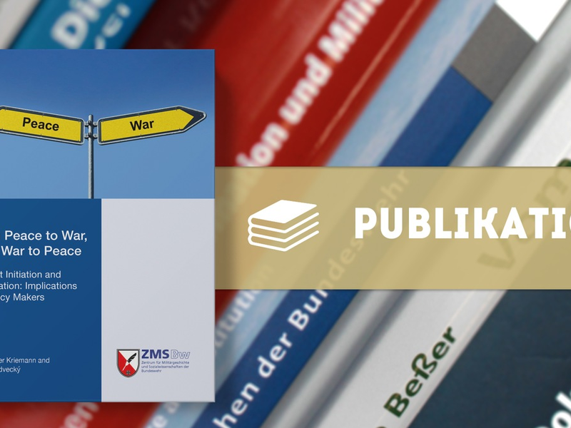 Neue Publikation der Potsdamer Schriften: From Peace to War, from War to Peace - Foto: presseportal.de