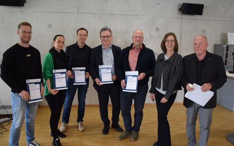 Zertifikatsverleihung - Foto: PH NÖ/Fikisz über pressetext.de