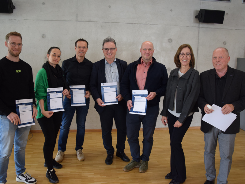 Zertifikatsverleihung - Foto: PH NÖ/Fikisz über pressetext.de