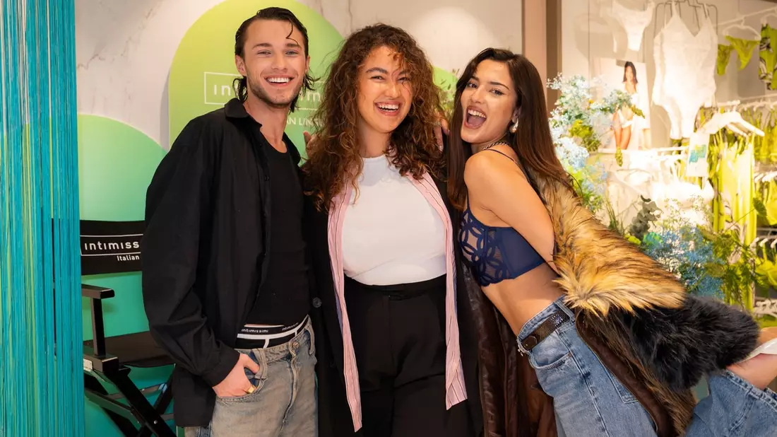 #GNTM-Kandidatin Grace ist Kampagnengesicht von Intimissimi und zu Gast im Münchner Store - Bild: presseportal.de