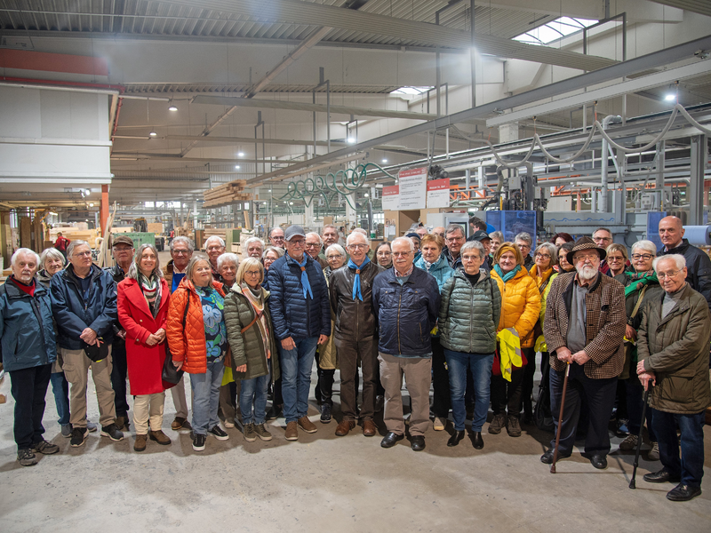 HARTL HAUS: Besuch Altpfadfinder-Gilde - Foto: HARTL HAUS über pressetext.de