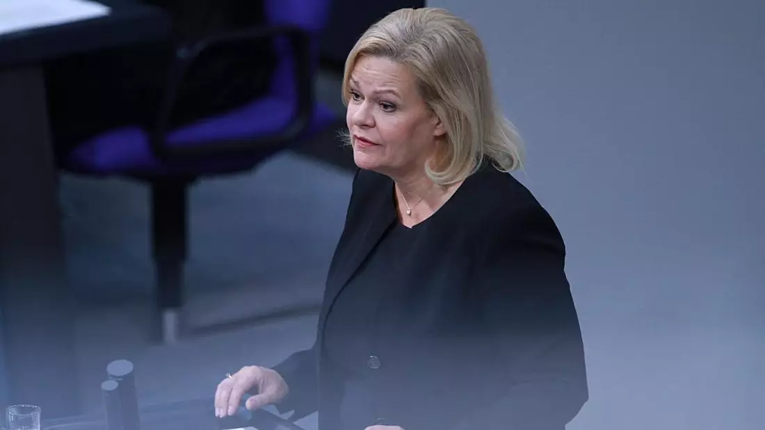 Nancy Faeser (Archiv) - Bild: über dts Nachrichtenagentur