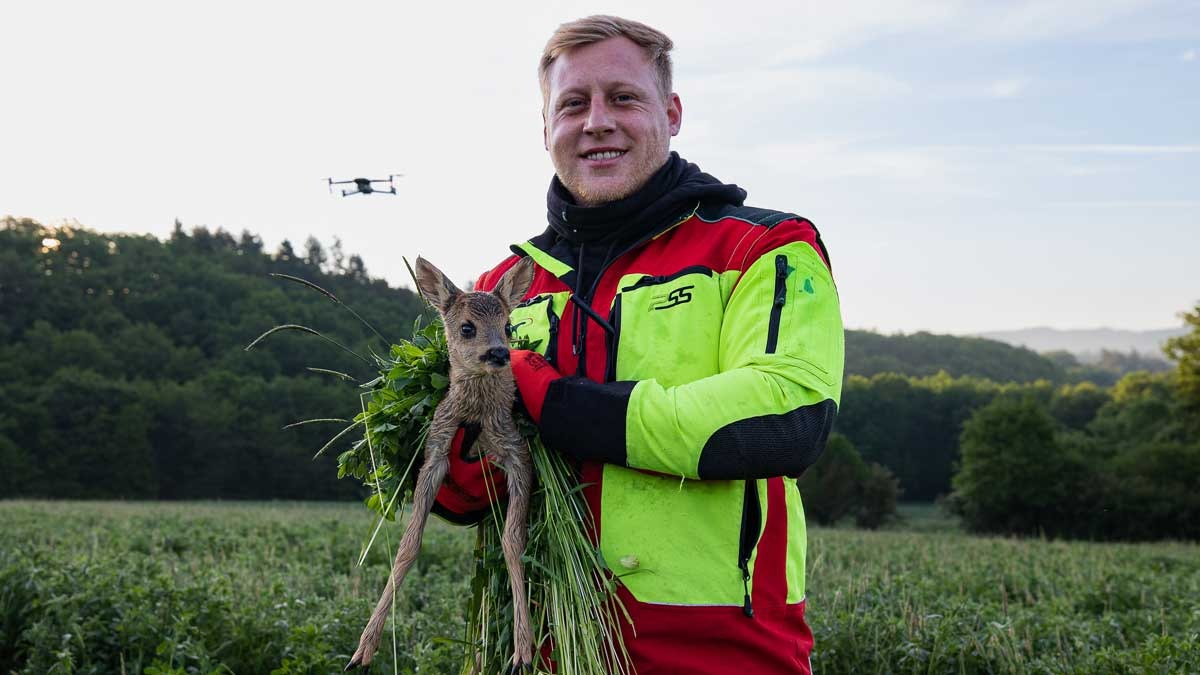 Neues Förderprogramm für Drohnen zur Rehkitzrettung: Experte verrät, warum das überfällig war und was es zu wissen gibt - Foto: presseportal.de