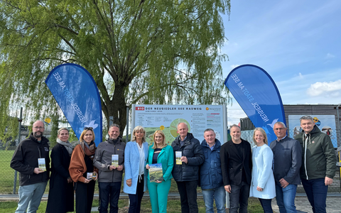 Präsentation der Tafeln in Neusiedl - Foto: TVB Nordburgenland über pressetext.de