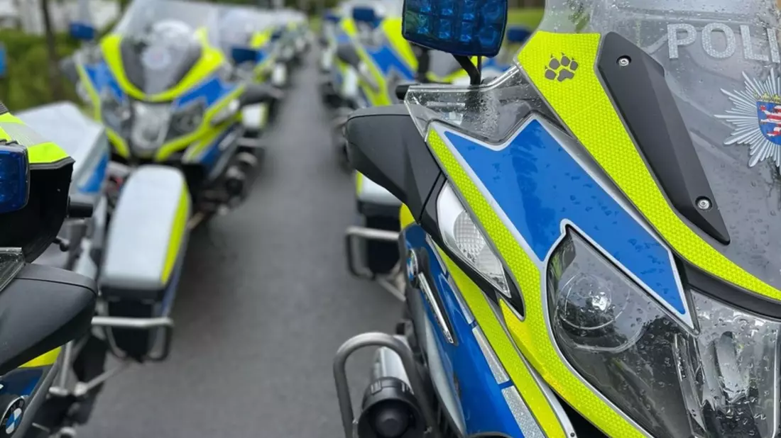 POL-OF: Präventionsstand der Polizei beim Anlassen in Niedergründau - Bild: presseportal.de