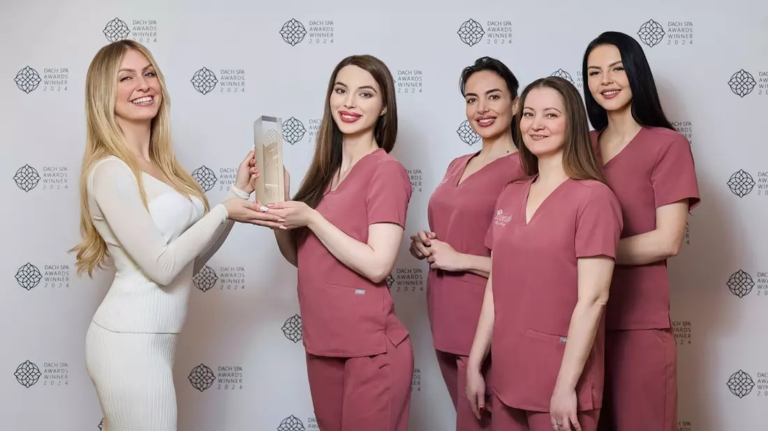 Inanna Medical Spa gewinnt den DACH Spa Award 2024 für herausragende Kosmetikleistungen - Bild: presseportal.de