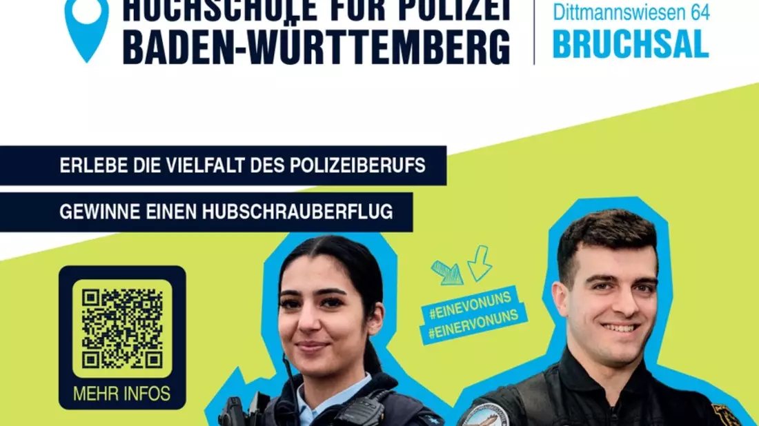 POL-HfPolBW: DU VERDIENST EIN WIR - Tag der Ausbildung bei der Polizei Baden-Württemberg - Bild: presseportal.de