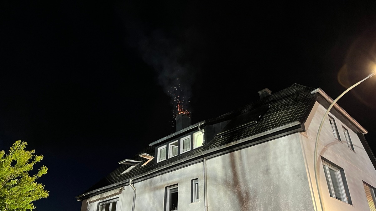 FW-PL: Kaminbrand am Dingeringhauser Weg - Foto: presseportal.de