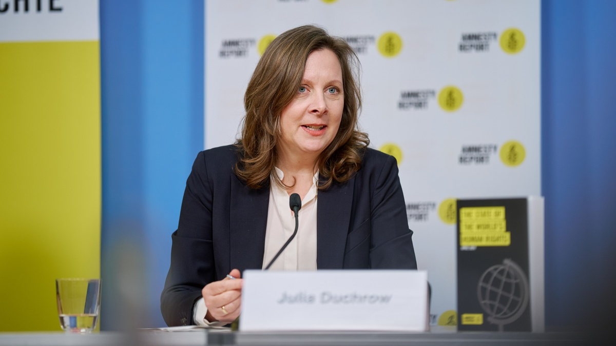 Amnesty-Jahresbericht 2023/24: Gewalt, Hass und Doppelstandards bedrohen in weiten Teilen der Welt die Menschenrechte - Foto: presseportal.de