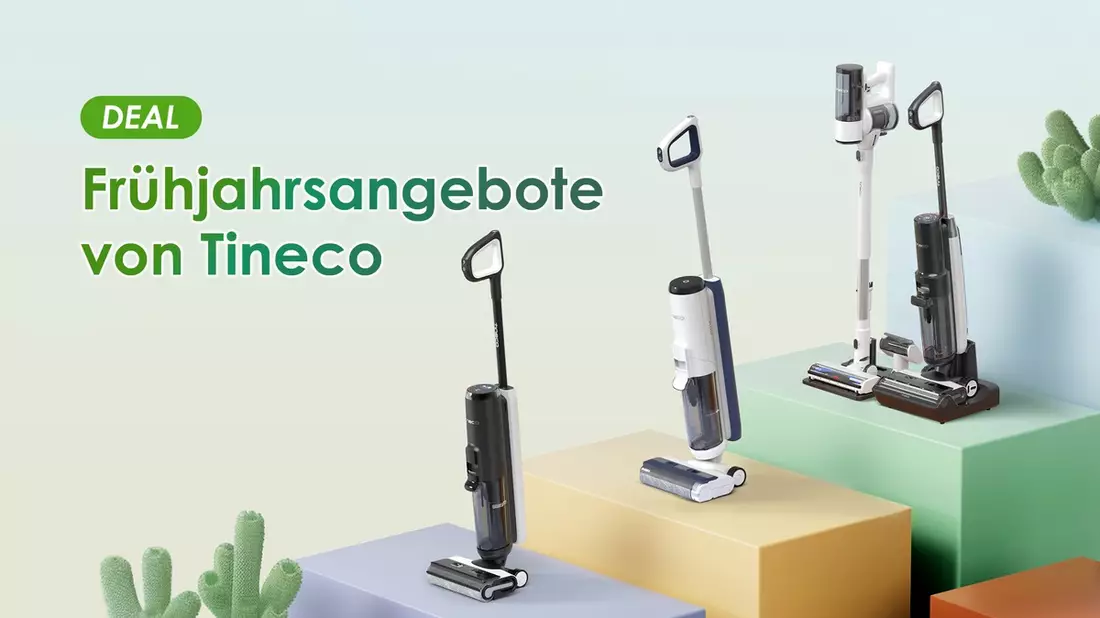 Der April bringt Frische ins Spiel: April Deals von Tineco - Bild: presseportal.de